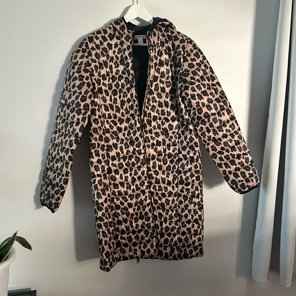 Joe fresh x Jillian Harris leopard jacket size medium